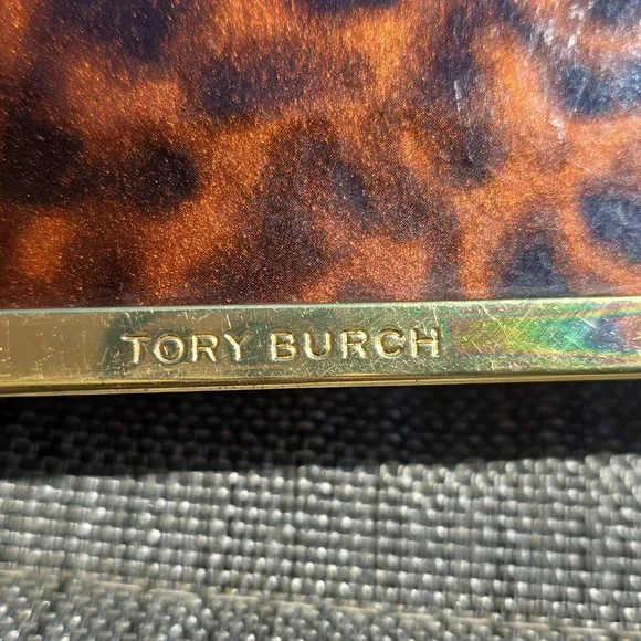 Tory Burch sunglass case / cosmetic case - Picture 5 of 6
